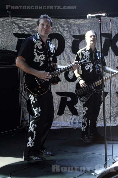 ROCKET FROM THE CRYPT - 2013-04-04 - PARIS - Trabendo - John Reis - Pete Reichert